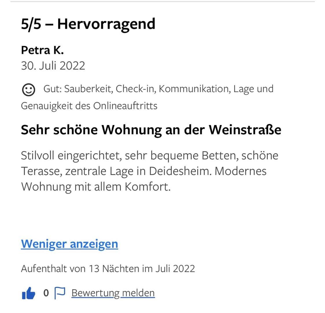 Weinreisedomizil Mit Eigenem Garten Und Parkplatz Apartment